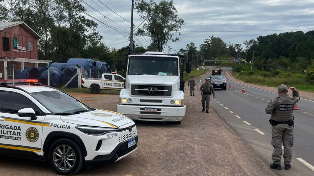 Brigada Militar promove Operação Truck