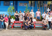 Escola Stella Maris inaugura o Banco Vermelho