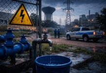 Falta de energia interrompe abastecimento de água no Distrito Industrial