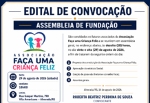 CONVITE PARA ASSEMBLEIA DE FUNDAÇÃO