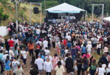 Romaria de Nossa Senhora Aparecida reúne fiéis nesta segunda-feira em Alvorada com melhorias na gruta