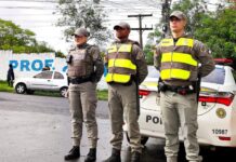 Batalhão Escola reforça policiamento em Alvorada neste domingo