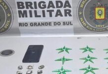 Brigada Militar prende homem por tráfico de drogas em Alvorada